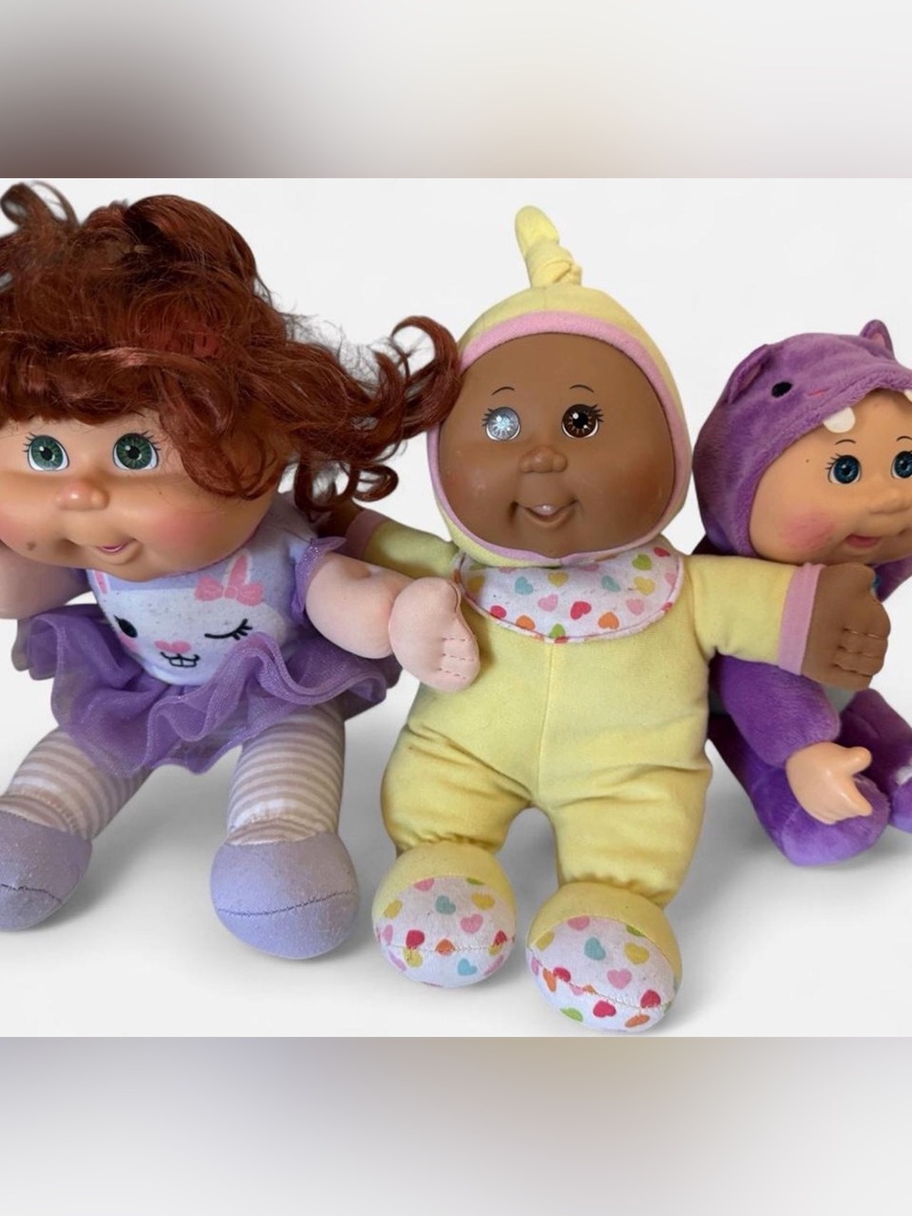 Plush Cabbage Patch Kid Doll Bundle- Kids Toy
